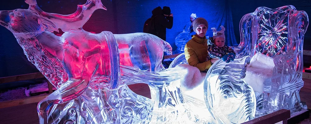 Ice Sculptures - Exhibition - Amazing attraction in Winter in Zakopane