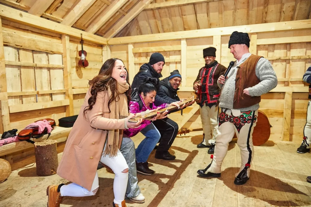 Folk evening in Zakopane by the Bonfire - organized by the COT Company