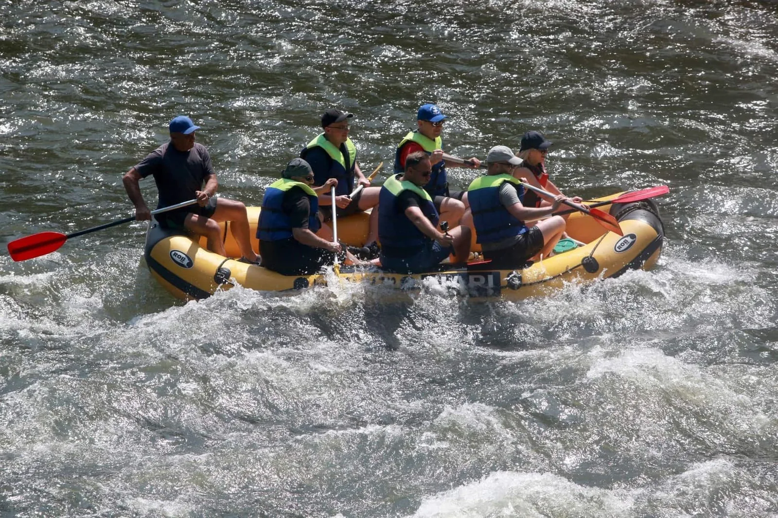 Extreme Rafting Zakopane Dunajec - Dunajec river in pontoons COT